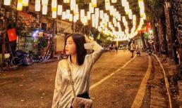 Phố đèn lồng Phùng Hưng trở thành thiên đường check-in của giới trẻ dịp Trung thu này