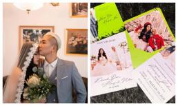 Vợ chồng Khánh Đơn đăng ảnh cưới lung linh, tiết lộ chi tiết về hôn lễ