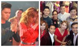 Vợ cũ Bằng Kiều dẫn con trai dự giỗ Tổ nghề, dàn sao hải ngoại tưng bừng không kém ở Việt Nam