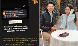 Vừa được chồng tặng 'núi' quà hiệu dịp sinh nhật, ca nương Kiều Anh đáp lễ bằng việc chuyển khoản số tiền lên tới 9 số 0