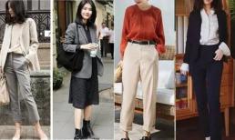 Phụ nữ thanh lịch ở độ tuổi 30 và 40, 24 phong cách đi làm đơn giản này vào mùa thu  vừa trí thức vừa nữ tính