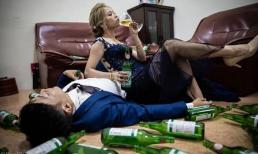Loạt ảnh cưới bá đạo: Cô dâu - chú rể say khướt, biểu cảm 'khó đỡ' gây sốt cộng đồng mạng