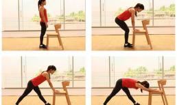 5 bài tập kéo dài, giãn cơ dễ làm cho người ngồi văn phòng lâu mà không tốn nhiều diện tích