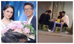 Đâu chỉ nhà hàng sang chảnh, nay Hương Giang và Matt Liu còn ra vỉa hè hẹn hò cực yêu