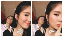 Bị Lê Phương tung ảnh 'dìm hàng' khi ngủ, Ngân Khánh vẫn nhận mưa lời khen vì đẹp bất chấp