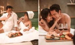 Bộ ảnh cưới nóng bỏng của diễn viên Thảo Trang và chồng trẻ kém 9 tuổi 