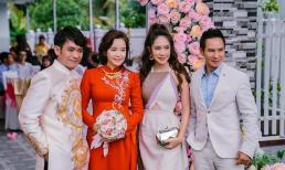 Đi đám hỏi cháu, vợ Lý Hải lên đồ lộng lẫy lấn át cả cô dâu