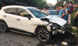 'Ô tô điên' lao với tốc độ kinh hoàng, đâm nát hàng loạt phương tiện đang lưu thông trên đường