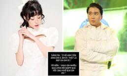 Bạn gái Karik phản ứng ra sao khi bị chê mặt sưng vù, khác lạ trên sóng truyền hình?