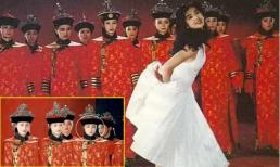 Bức ảnh cũ của Vương Tổ Hiền ở Tử Cấm Thành được chụp cách đây 30 năm, có ai chú ý một người trong nhóm múa đằng sau cô?