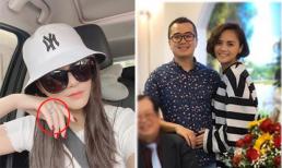 Thu Quỳnh lộ nhẫn ở ngón áp út, phải chăng đã nhận lời cầu hôn?