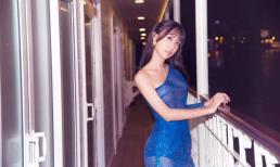 Diện đầm xuyên thấu, Lynk Lee thả dáng gợi cảm trên du thuyền