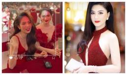 Chỉ một chi tiết đã nói lên mối quan hệ của Lâm Khánh Chi và Hương Giang khi cùng tham dự sự kiện