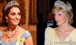 Kate Middleton thừa hưởng 8 món trang sức mang tính biểu tượng nhất của Công nương Diana