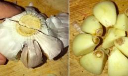 Hoá ra đây là cách bóc tỏi nhanh nhất vừa không bị bẩn tay, vừa khỏi mất thời gian