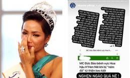 H'Hen Niê bật khóc khi bị chỉ trích 'làm từ thiện keo kiệt'
