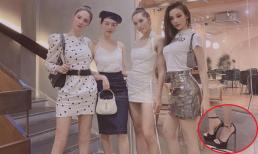 Hội gái xinh mừng sinh nhật Emily, Huyền Baby lấn lướt nhờ đi đôi giày 'khủng'