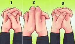 Cách nắm tay tiết lộ gì về tính cách của bạn?
