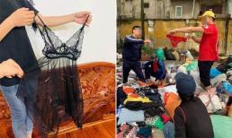 Tranh cãi chuyện ủng hộ váy mỏng tang, quần ngắn cũn cho người dân miền Trung