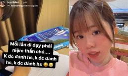 Đừng 'trông mặt mà bắt hình dong', Huỳnh Anh khi làm gia sư cũng nghiêm khắc lắm chứ chẳng đùa