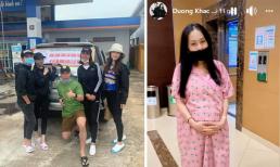 Sao Việt 23/10: Vợ chồng Trường Giang cùng các nghệ sĩ lên đường đi từ thiện ở miền Trung; Lộ vóc dáng sau sinh của vợ nhạc sĩ Dương Khắc Linh