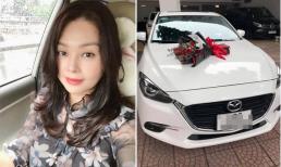 Diễn viên Thanh Tú 'cháo lòng' tậu xe hơi mới