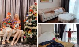 Sau biệt thự như lâu đài, Cris Phan hé lộ không gian sống trong căn hộ của hai vợ chồng