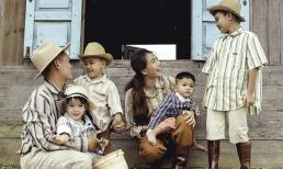 Ngây ngất với bộ ảnh 'gia đình nông dân' của Thành Đạt - Hải Băng