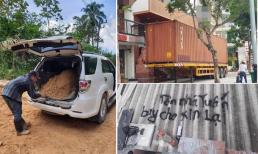 Muôn kiểu chống bão số 9 của người dân miền Trung: Mang xe container án ngữ trước nhà, đổ đất vào ô tô để tránh gió thổi lật