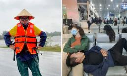 Lý Hải bị soi chuyện đăng ảnh ngủ ở sân bay khi đi từ thiện, Trang Trần lên tiếng đáp trả thay