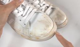 Không nên giặt giày trắng bằng nước, dạy bạn một mẹo nhỏ, sau khi giặt sạch như mới, không bị ngả vàng