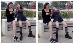 Ngọc Trinh bị chê vì dáng ngồi kém duyên nơi công cộng, NTK Đỗ Long lập tức cà khịa lại cư dân mạng