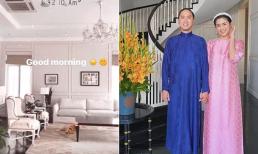 Tăng Thanh Hà đăng ảnh chào buổi sáng, hé lộ thêm góc sang chảnh trong biệt thự