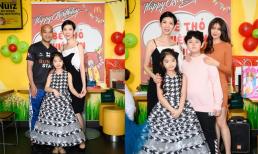 Siêu mẫu Xuân Lan cùng chồng tổ chức sinh nhật cho con gái