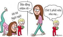 14 bức tranh tố cáo sự thật phũ phàng về cuộc sống của 'mẹ bỉm sữa' 