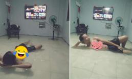 Chàng trai thản nhiên xem hoạt hình giữa căn nhà ngập nước vì mưa lũ: Dân mạng cảnh báo mối nguy hiểm chết người 