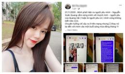 Xuất hiện bài đăng tố Huỳnh Anh - bạn gái Quang Hải là người thứ 3, chính chủ nói gì?