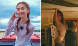 Ngọc Trinh chuyển hướng mặc 'kín cổng cao tường' sau khi bị rò rỉ loạt ảnh nhạy cảm