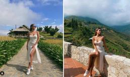 Hiếm lắm mới thấy rich kid Tiên Nguyễn nghỉ dưỡng ở Sa Pa, địa điểm lựa chọn đủ mọi góc đẹp để 'sống ảo'