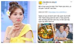 Bị tiệm ăn đăng hình mình và Trấn Thành quảng cáo sai sự thật, Hari Won xử lí nhẹ nhàng nhưng đáng nể