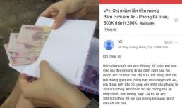 Cô gái viết email nhắn chị đồng nghiệp nhầm lẫn tiền mừng cưới từ 500 nghìn thành 200, không quên 'CC' cho cả công ty