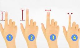 Cách nhận biết bạn có tài lãnh đạo hay không chỉ cần nhìn 5 giây vào ngón trỏ