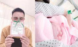 Vợ chồng ca sĩ Đông Hùng đón con gái đầu lòng, nặng 3,5 kg