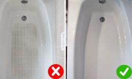 7 thủ thuật tuyệt vời giúp làm sạch nhà tắm từ A - Z bằng những nguyên liệu rẻ tiền 