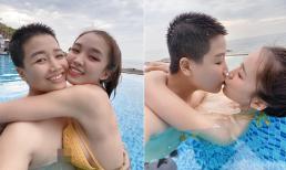 Á quân 'Solo cùng Bolero' Tú Tri post ảnh mặc bikini bên chồng chuyển giới, ngọt ngào tới mức dân tình phát ghen 