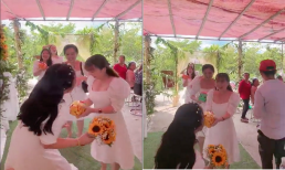 Nhóm bạn thân cô dâu tặng quà cưới theo phong cách 'rich kid' gây sốt 