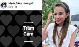 Hoa hậu Diễm Hương treo status 'trầm cảm' khiến fan lo lắng