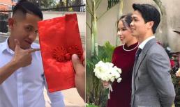 Đám cưới Công Phượng - Viên Minh lên báo Trung, hé lộ phong bao đỏ cặp đôi dành cho dàn bê tráp toàn trai xinh gái đẹp