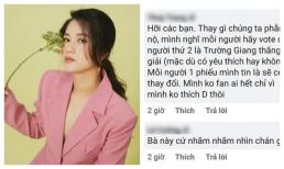 Lâm Vỹ Dạ bị antifan tràn vào tấn công ở fanpage giải 'Mai Vàng' khi đang dẫn đầu bình chọn