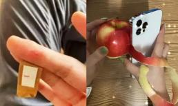 Rộ tin viền iPhone 12 sắc bén đến nỗi có thể gọt táo, làm đứt tay?